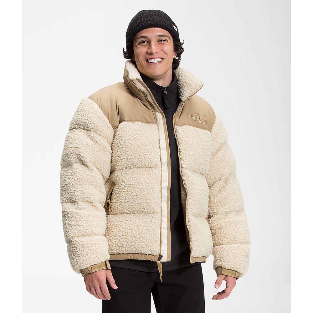The North Face Sherpa Ανδρικα Μπουφάν Nuptse - Μπεζ / (QDHB21840)